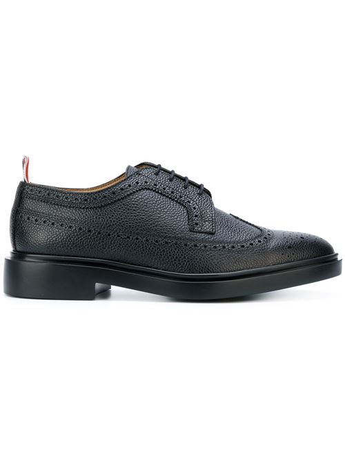 Black calf leather lace up THOM BROWNE | MFD002H00198001